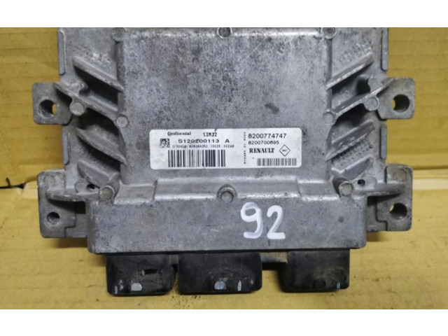 Блок управления двигателем Блок управления 8200774747   Renault Twingo II