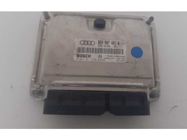 Блок управления двигателя 8E0907401Q, 0281011135 Audi A4 Allroad
