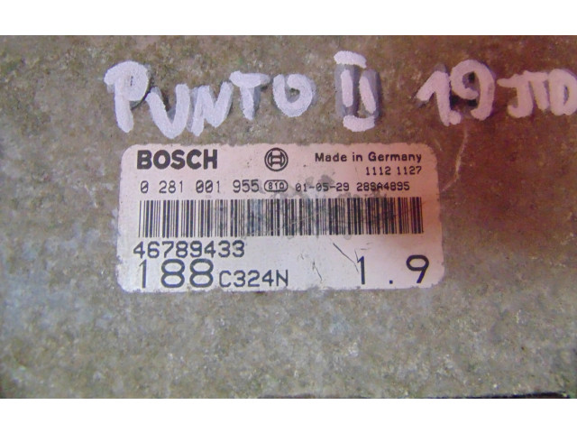 Řídící jednotka 0281001955 Fiat Punto (188) 2001