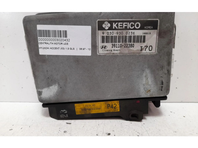 Řídící jednotka 3911022380 Hyundai Accent