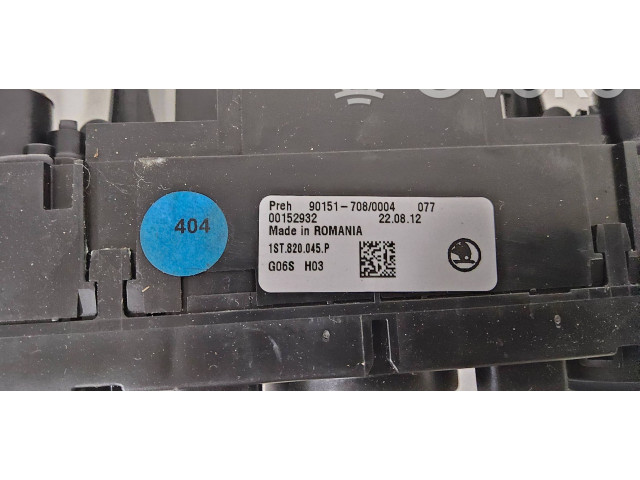 Блок управления климат-контролем 1ST820045P, 901517080004 Skoda Citigo