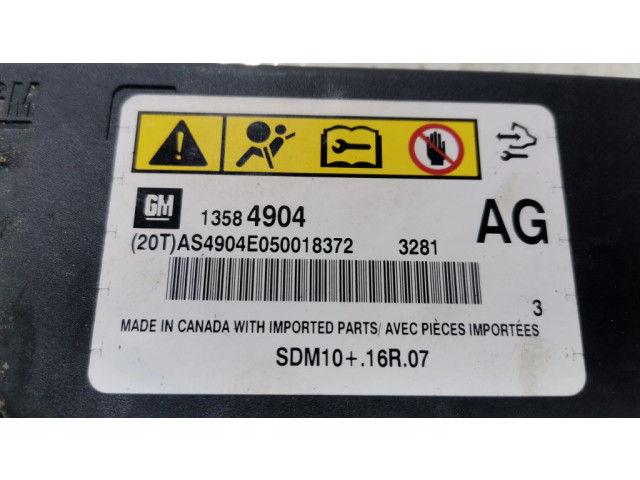 Блок подушек безопасности 13584904   Chevrolet Volt I