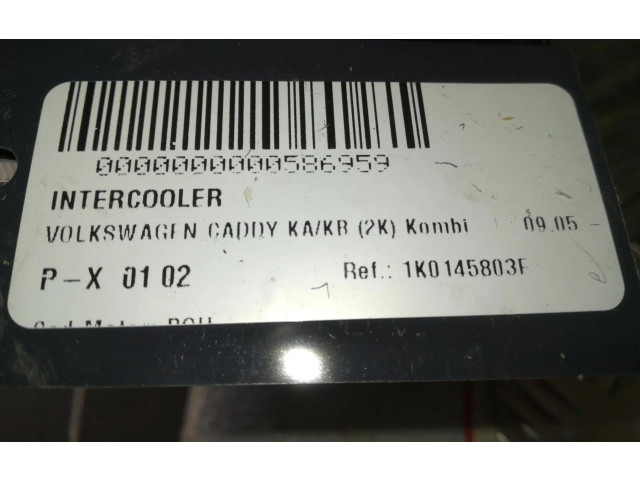 Интеркулер 1K0145803F Volkswagen Caddy