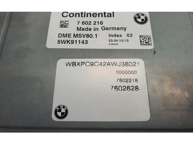 Комплект блоков управления 7602216, 12147602216   BMW X3 E83