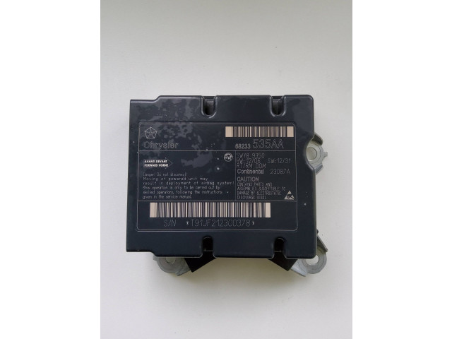 Блок подушек безопасности 68233535AA, 5WY89350   Chrysler Town & Country V