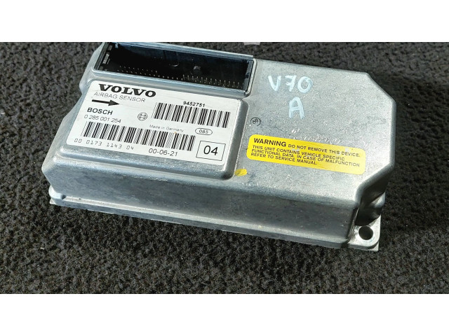 Блок подушек безопасности 9452751, 0285001254   Volvo V70