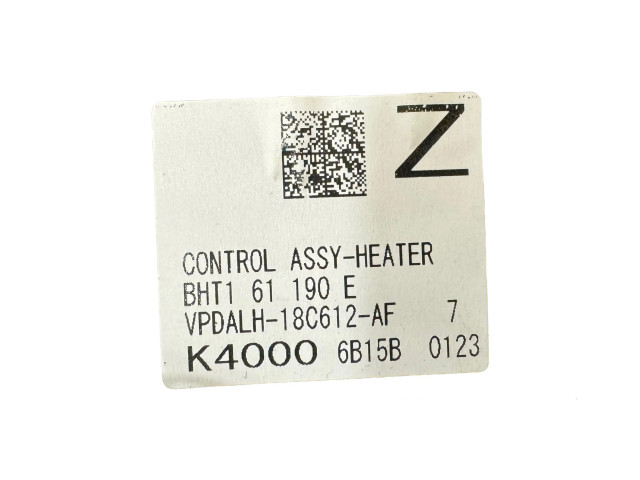 Блок управления климат-контролем BHT161190E, 6B15B0123 Mazda 3 II