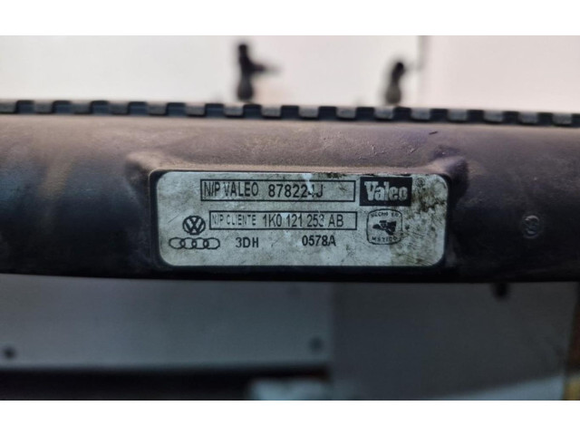 Радиатор охлаждающей жидкости 1K0121253AB   Volkswagen  Jetta V  2005 - 2010 года