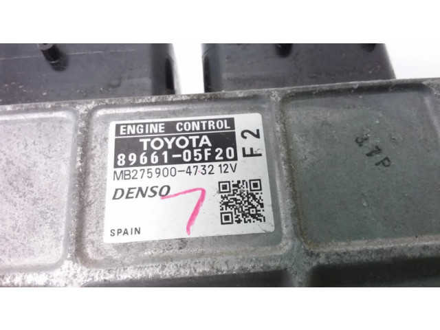 Řídící jednotka 8966105F20, MB2759004732 Toyota Avensis T270 2012