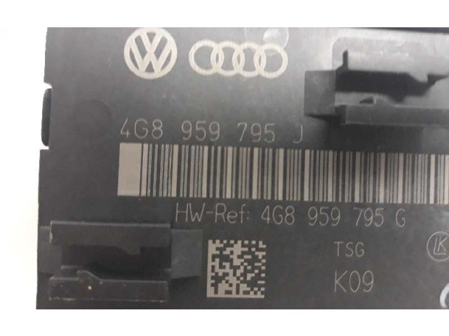 Блок комфорта 4G8959795G, 4G8959795J Audi A6 C7