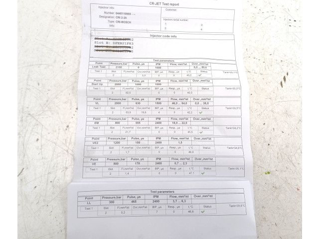 Форсунка 0445110955    Peugeot Partner III  DV5RD 