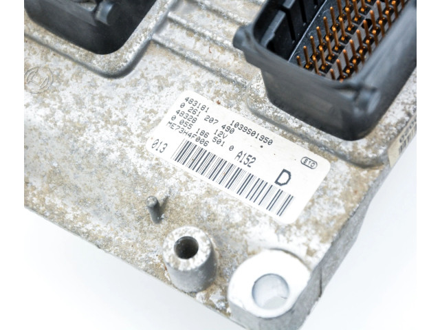 Блок управления двигателем Блок управления 0261207490, 00551865010 Fiat Albea