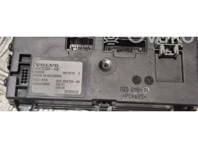 Блок управления климат-контролем 31472269   Volvo S90, V90