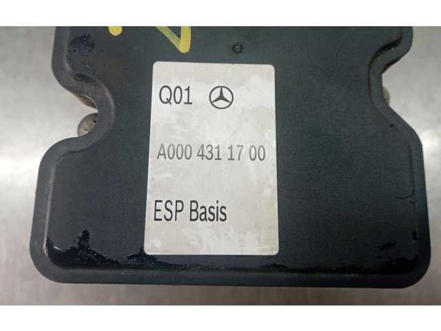 Jednotka ABS A0004211700, 160822 Mercedes-Benz GLA W156 2016