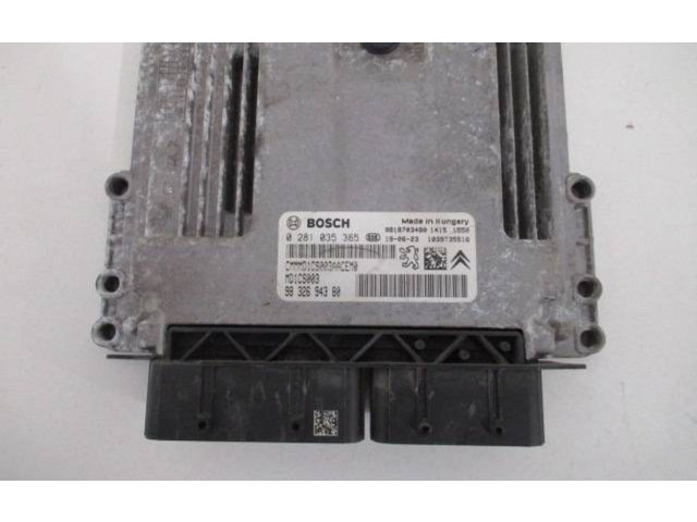 Комплект блоков управления 0281035365, 9832694380 Citroen C3 Aircross