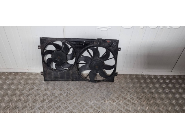 Вентилятор радиатора     1K0121207T, 1K0121207J9B9    Volkswagen Caddy 