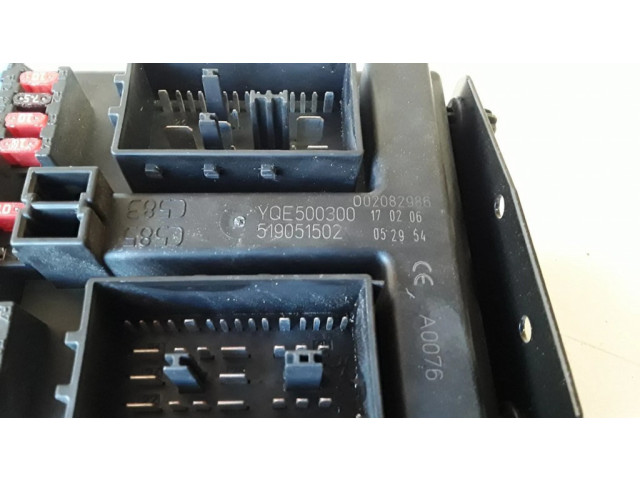 Pojistková skříňka YQE500300, 519051502 Land Rover Range Rover Sport L320 2007