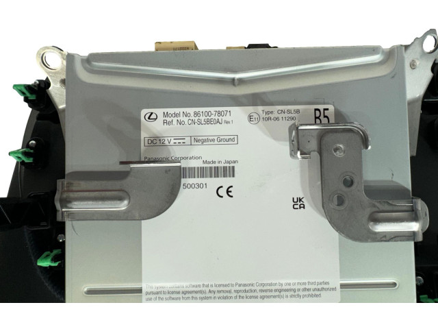 Экран/ дисплей / маленький экран 86100-78071, CNSL5BE0AJ    Lexus NX