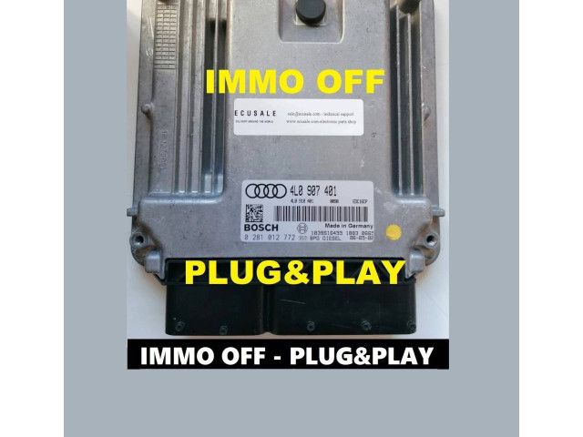 Řídící jednotka 0281012772, 4L0907401   Audi Q7 4L 2007
