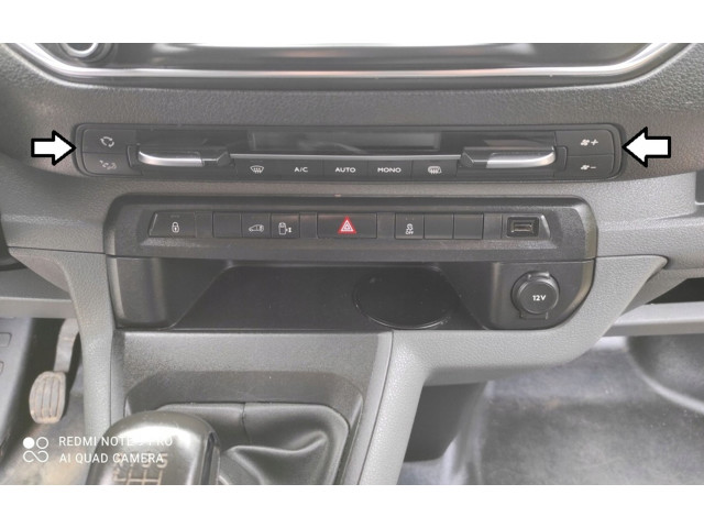 Блок управления кондиционера воздуха / климата/ печки (в салоне)    Toyota Proace