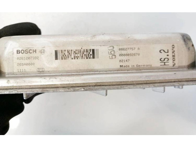 Блок управления двигателя 0261207392, HS.2 Volvo V70