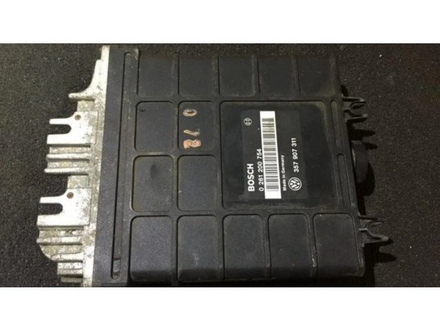 Řídící jednotka 357907311, 0261200754 Volkswagen Golf II 1992