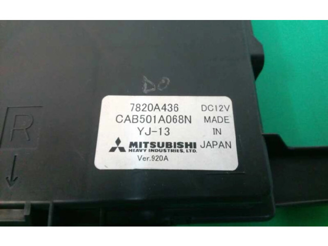 Блок управления климат-контролем 7820A436, CAB501A068N Mitsubishi ASX