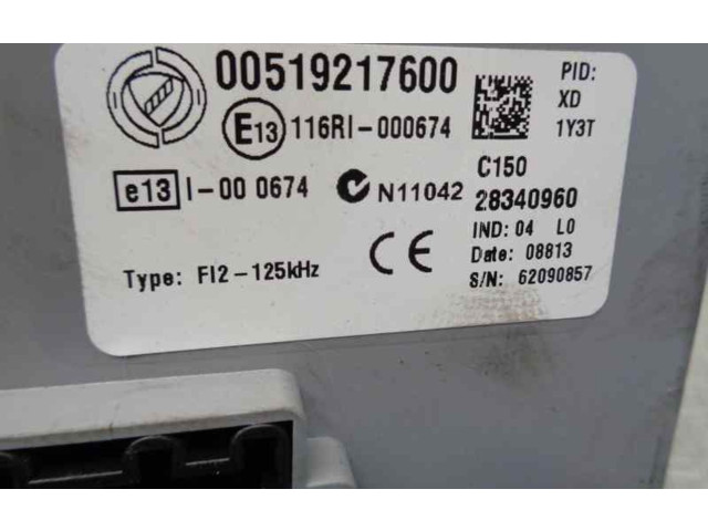 Модуль управления BSM 00519217600   Opel Combo D    