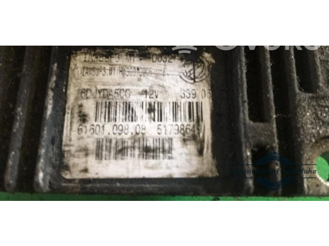 Блок управления двигателем Блок управления 51798649, 6160109808 Fiat Grande Punto