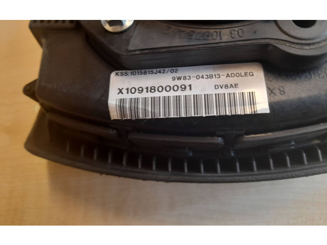 Подушка безопасности водителя 9W83043B13AD, 1015815J42 Jaguar XF