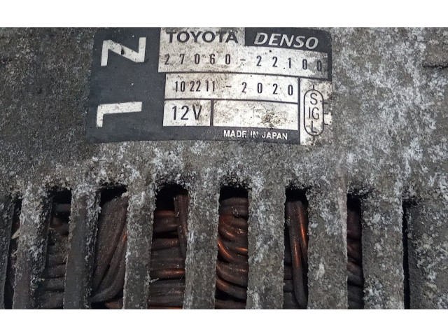 Генератор 2706022100   Toyota MR2 (W30) III      
