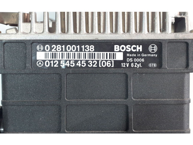 Řídící jednotka 0125454532, 0281001138BOSCH Mercedes-Benz E W124 1994