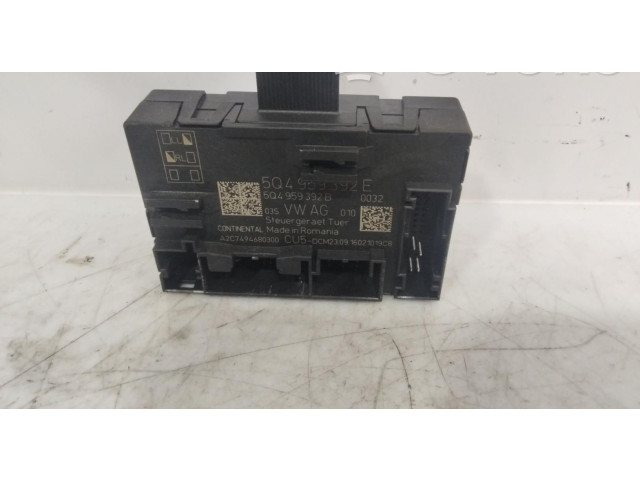 Блок управления 5Q4959392E Volkswagen Golf VII
