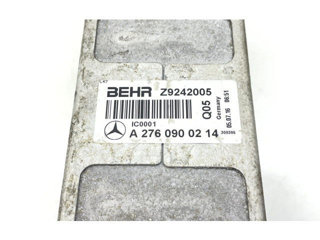 Интеркулер  A2760900214, Z9242005   Mercedes-Benz E A207 