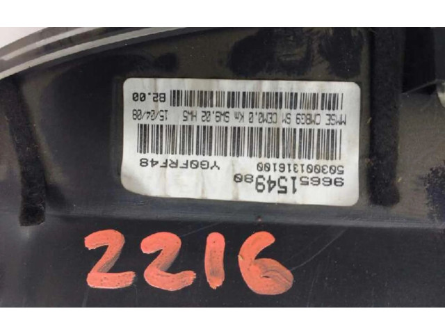 Přístrojová deska Citroen Berlingo 2008 9665154980