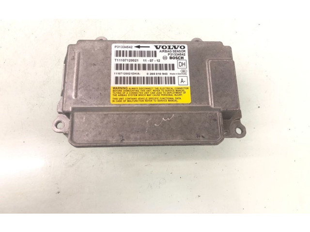 Блок подушек безопасности 31334542, 0285010943   Volvo V60