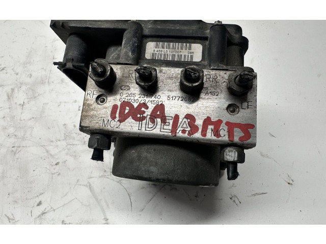 Блок управления АБС 0265800526, 0265800526 Fiat Idea