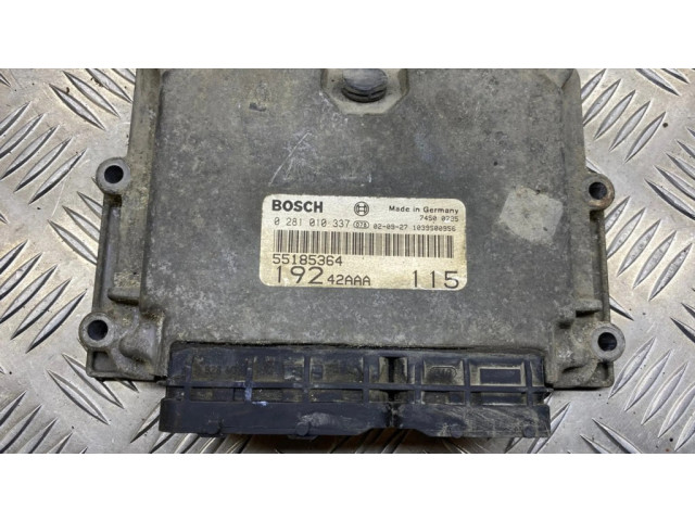 Řídící jednotka 55185364, 0281010337 Fiat Stilo 2005