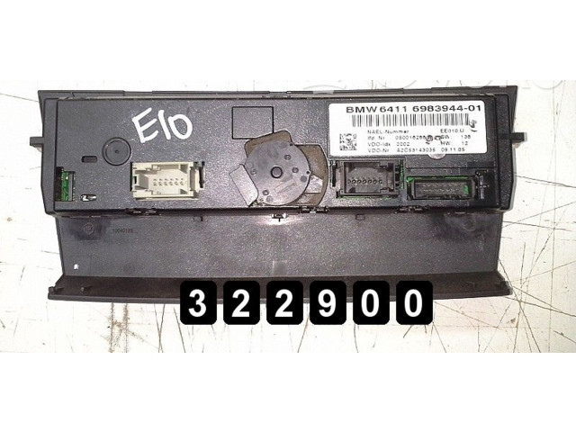 Блок управления климат-контролем 6983944-01 BMW 3 E46