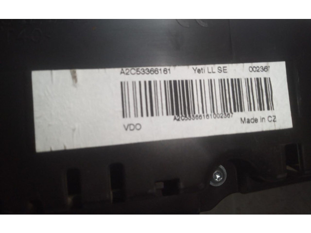 Панель приборов 5L0920800E   Skoda Yeti (5L)       