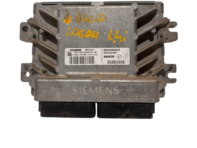 Блок управления двигателя 8200326380, 8200369625 Dacia Logan I
