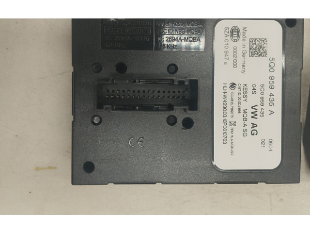 Блок управления 5Q0959435A, 2016CJZD Skoda Fabia Mk3 (NJ)