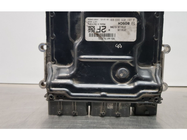 Блок управления двигателя 237101118S, 0281035669 Dacia Lodgy