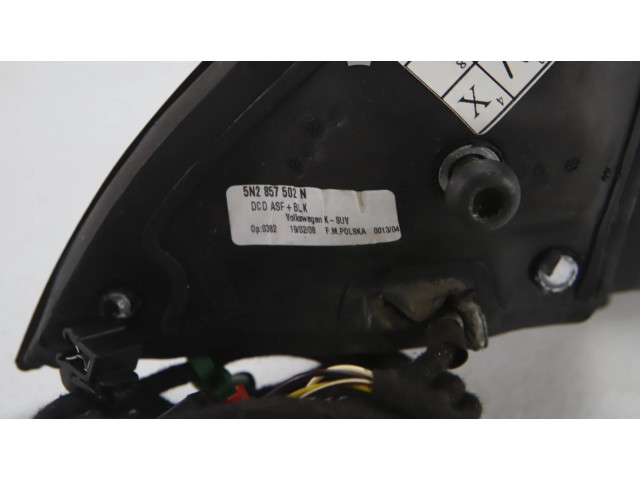 Zpětné zrcátko  Volkswagen Tiguan 2009  5N2857502N, 5N2857502N  