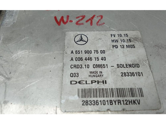 Řídící jednotka A6519007500 Mercedes-Benz E W212 2009