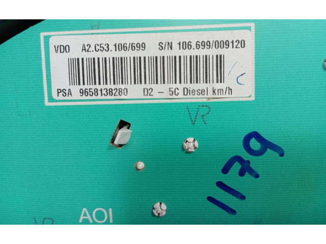 Панель приборов 9658138280 Citroen C8