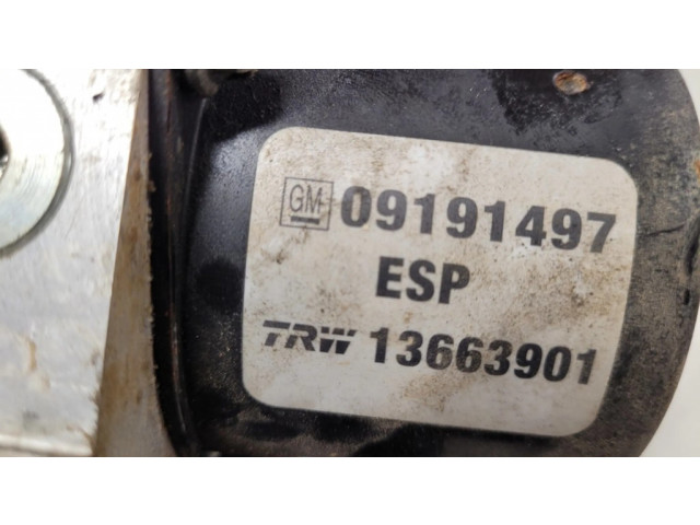 Блок АБС 09191497, 13509201M Opel Signum 2003-2008 года