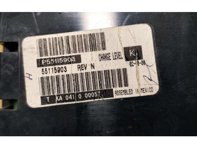 Блок управления климат-контролем P55115903   Jeep Grand Cherokee (WJ)