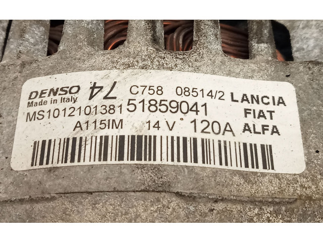 Генератор 51859041, MS1012101381   Fiat Punto (199)      