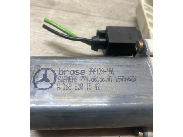 Рулевая рейка  Передний двигатель механизма для подъема окон A1698201542, 996138101   Mercedes-Benz A W169 2004 - 2012 года